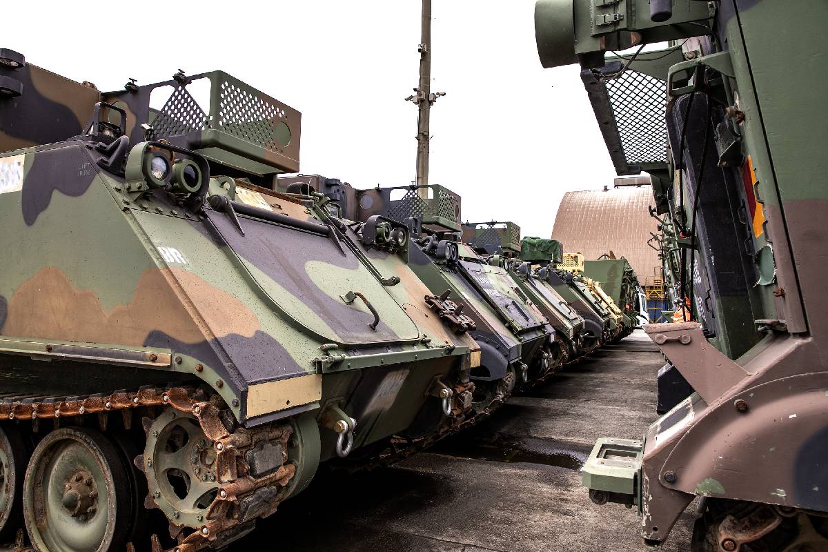 Exército Brasileiro recebe último lote de M577A2