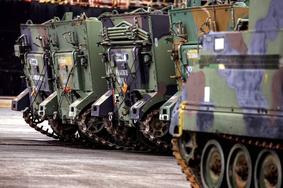 Exército Brasileiro recebe último lote de M577A2