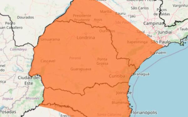 Alerta laranja de tempestade: como se proteger e receber avisos no Paraná