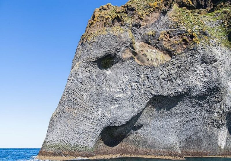 pedra em formato de elefante a Elephant Rock ou Pedra do Elefante