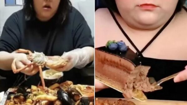 Streamer chinesa morre ao vivo após comer por 10 horas durante transmissão