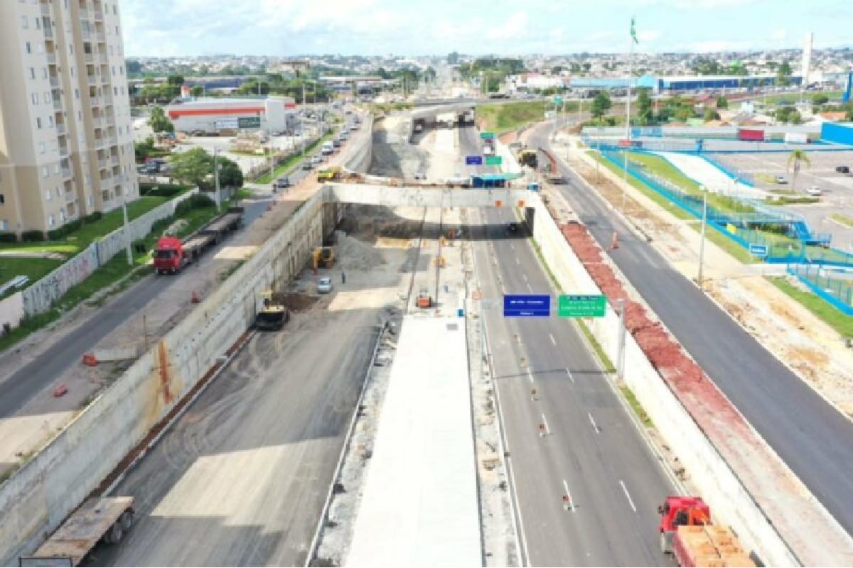 Trânsito na Linha Verde: obras vão gerar bloqueio e desvio