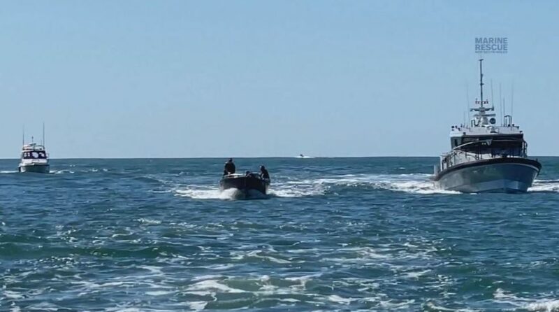 Pescador é atingido no rosto por cauda de baleia e vai parar na UTI