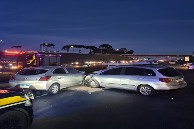 acidente contorno leste curitiba feridos motorista bêbado